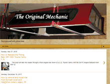 Tablet Screenshot of originalmechanic.com